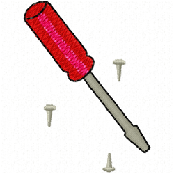 Construction Tools Embroidery Design 4